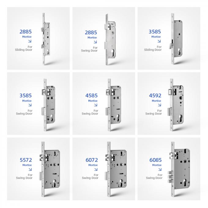 Het intelligente Slot van de Vingerafdrukdeur voor Aluminium/Houten Deur 1