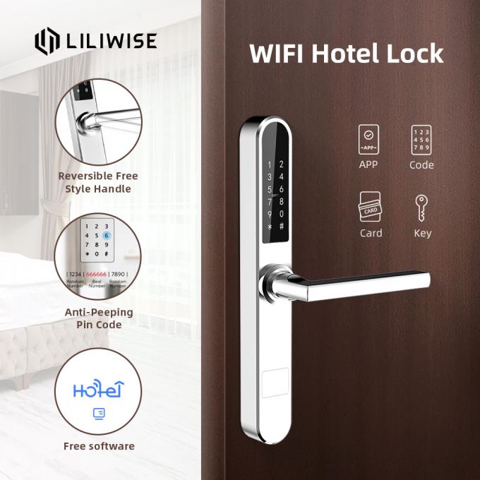 Het intelligente Slot van het de Codehotel RFID van WIFI Bluetooth zonder Hotelsysteem 2