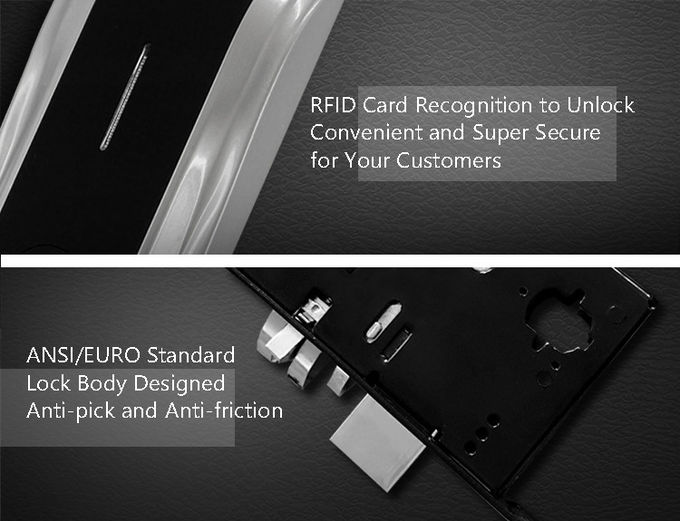 RFID-Sloten van de Hotel de Elektronische Deur, de Elektronische Capaciteit van Big Data van Huissloten 2