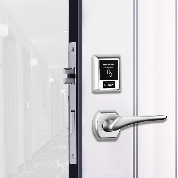 Amerikaans Standaard van de het Hoteldeur van de Veiligheids Elektronische Kaart het Slotsysteem Vijf Klinkenstructuur 0