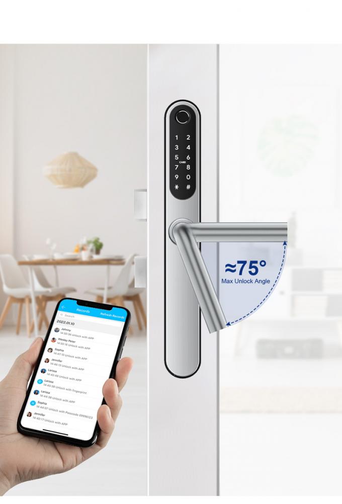 Wifi Waterdicht Elegante Elektronische Slim Digitale Smart Door Lock 1