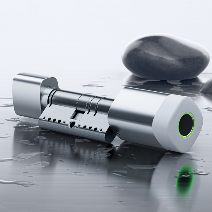 Liliwise vingerafdruk RFID-kaart waterdicht deur slot verstelbaar WiFi BLE Tuya Ttlock Smart Cylinder slot voor het vervangen van oude mechanische 1