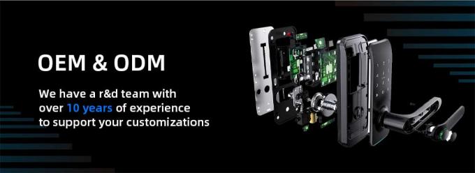 Slot van de vingerafdruk het Slimme Deur 7