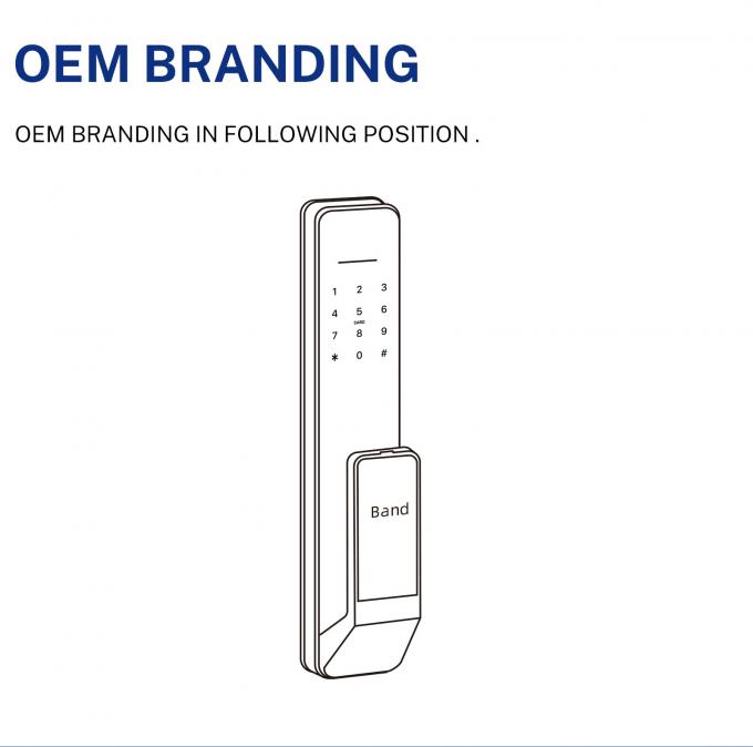 Liliwise New Design Volledig automatisch slot Digitaal elektronisch vingerafdruk slot Tuya APP TTlock Smart Door Lock 36