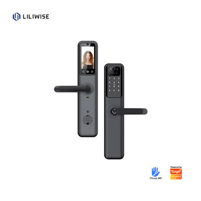 Smart Door Lock with 3D Face Recognition WiFi Bluetooth Fingerprint