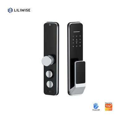 Liliwise New Design Volledig automatisch slot Digitaal elektronisch vingerafdruk slot Tuya APP TTlock Smart Door Lock