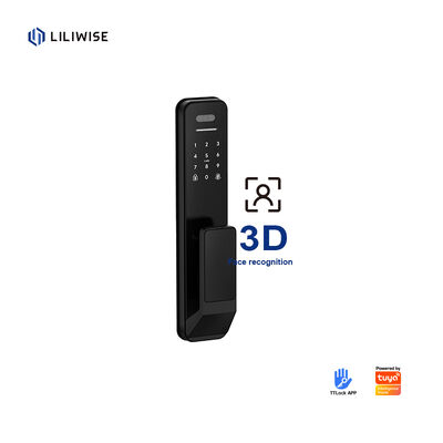 Liliwise Security Digitale deurbel Tuya Wifi Slimme vingerafdruk slot Gezichtherkenning Camera Deur slot Controle De Accesos