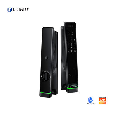 Liliwise Security Tuya Wifi Cerradura Intelligente Elektronische slimme sloten Vingerafdrukken Sleutelloze Ttlock Digitale deur slimme slot