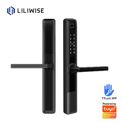 Liliwise Waterdicht Roestvrij staal Digitaal vingerafdruk deur slot TTlock Smart Door Lock BLE Wifi Slim Smart Lock