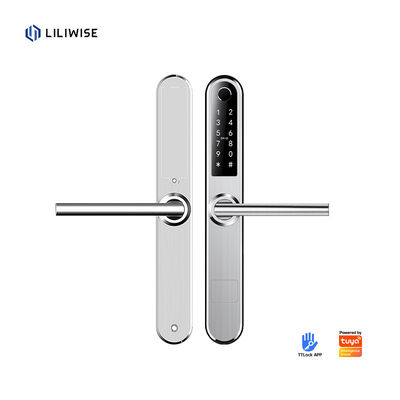 Liliwise Slimme afstandsbediening Vingerafdruk slot Sleutelloos Waterdicht Elektrisch Beheers Beveiliging Aluminium deursloten met App